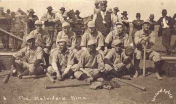 Belvidere Nine Baseball Team photo