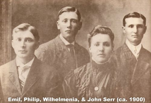 Emil Serr and siblings